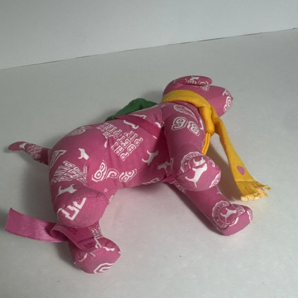 PINK Victoria's Secret‎ 2007 Phi Beta Dog Plush Stuffed Animal-Rare